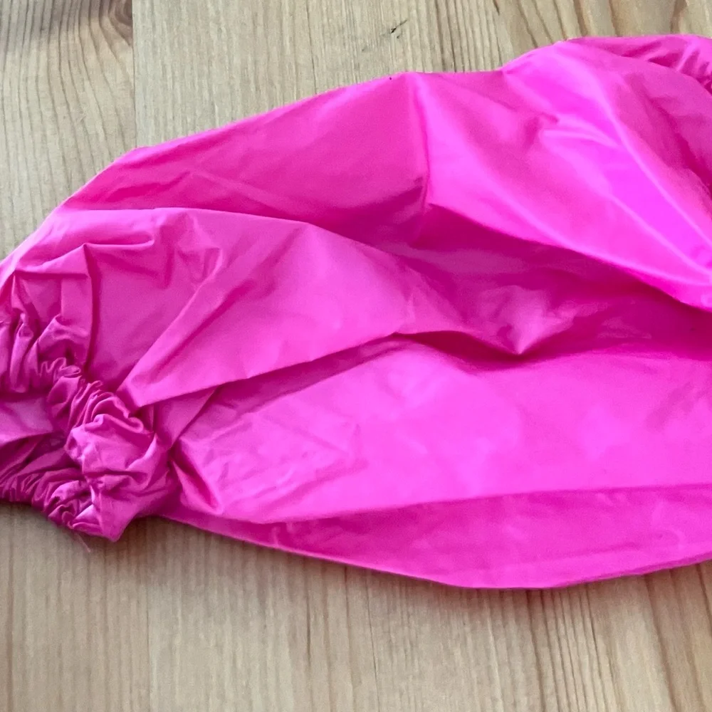 NWT Bob Der Bar Pink Hooded Puffer Jacket Packable Size 3T